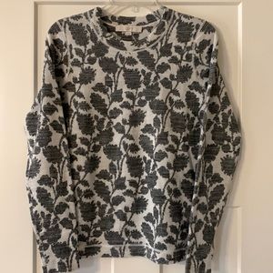Loft Heathered Floral Sweater